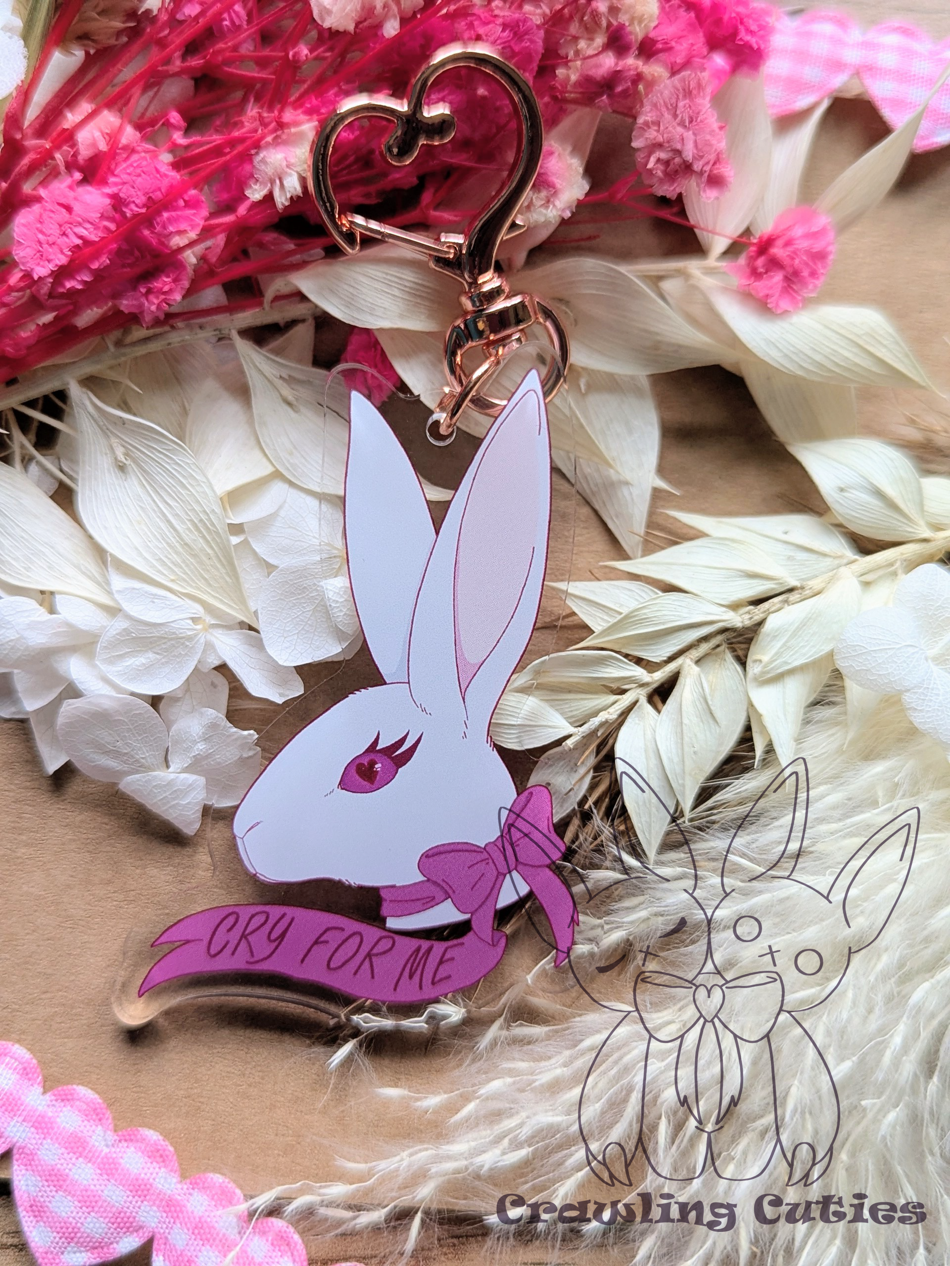 Cry for me keychain