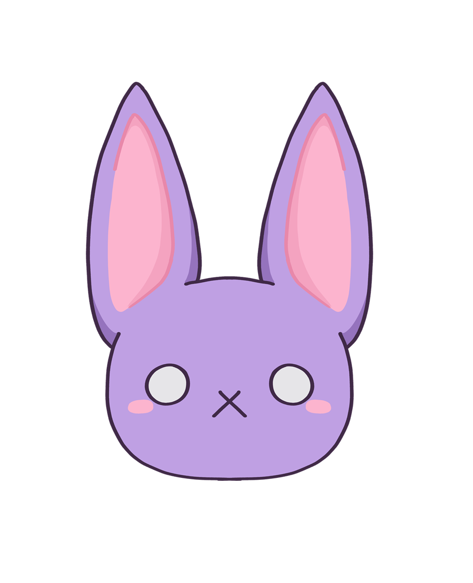 Purple Mascot Head Pin LARGE!