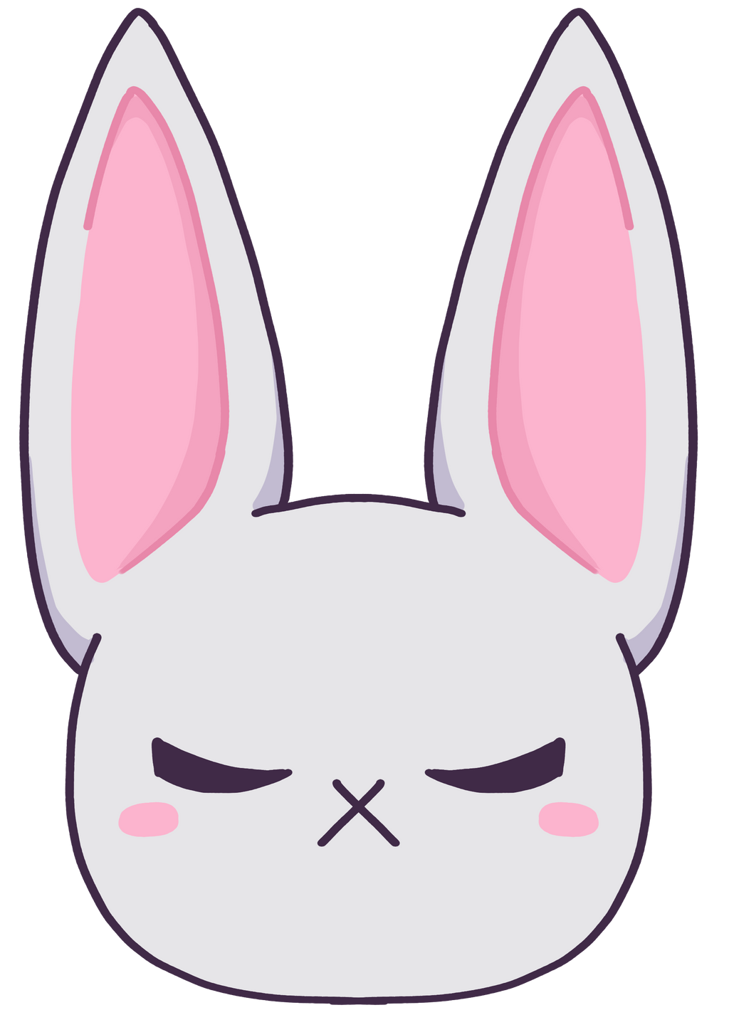 White Mascot Head Keychain SMALL!