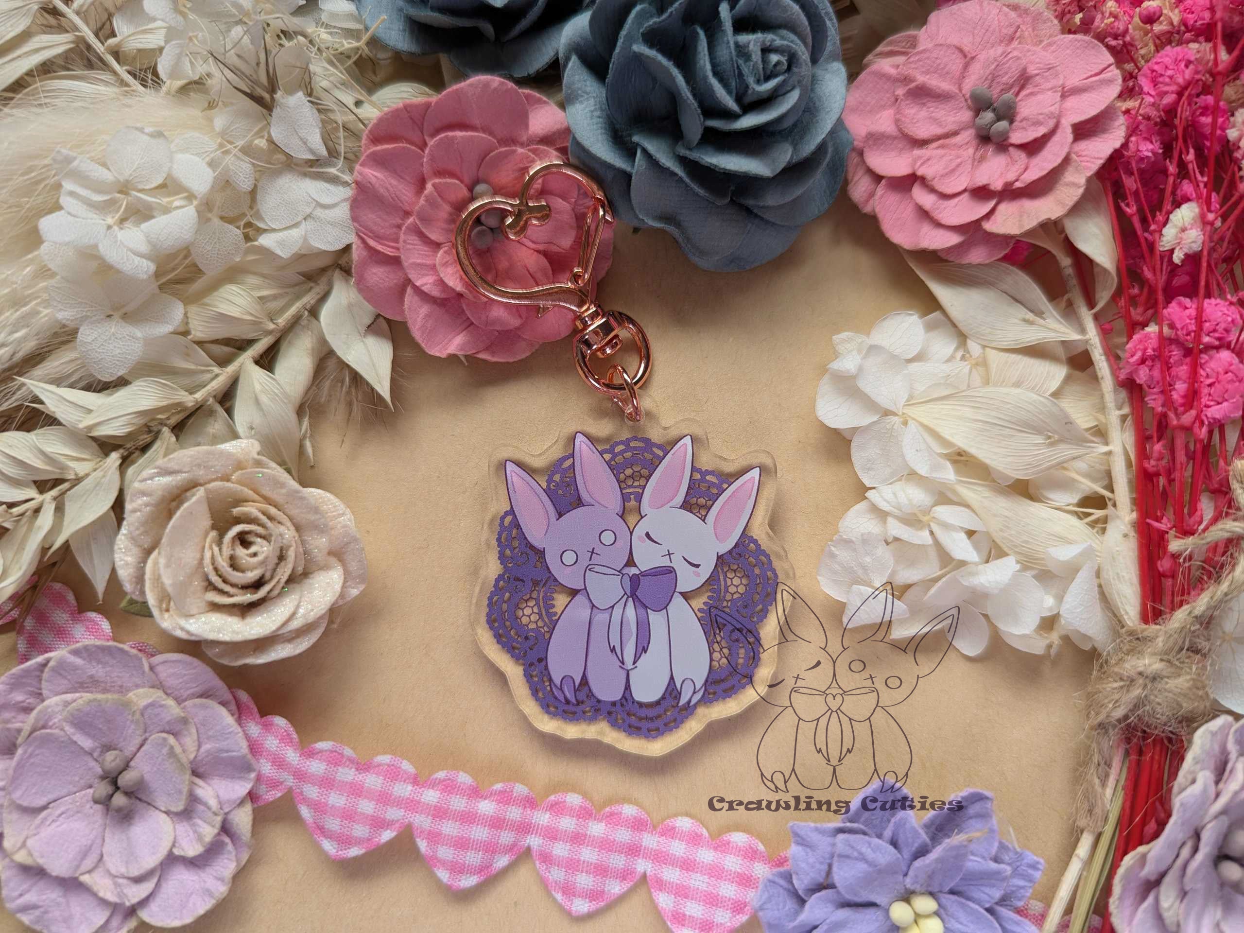 Crawling Cuties Keychain SMALL!