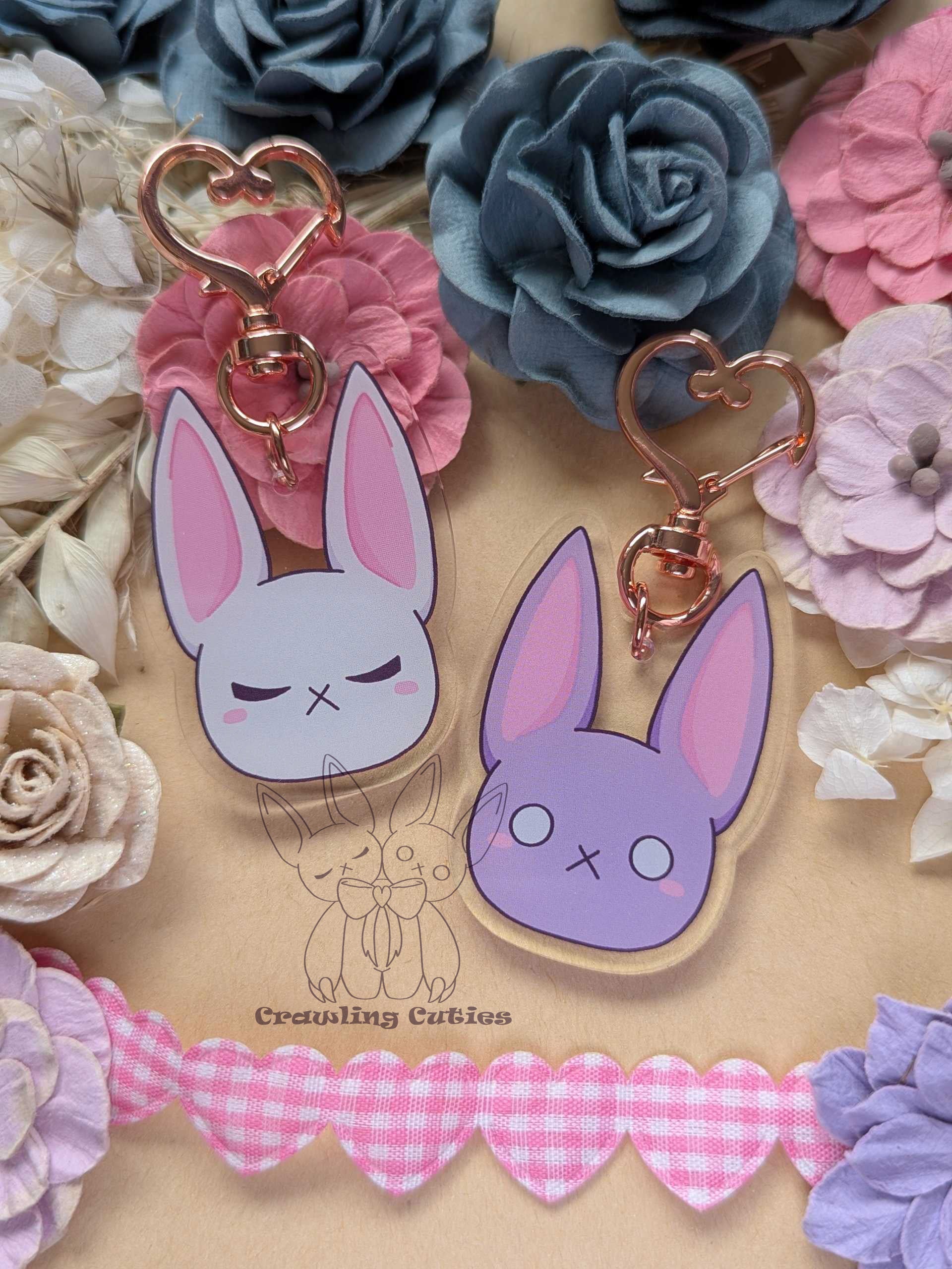 Both Mascot Head Keychain SMALL!