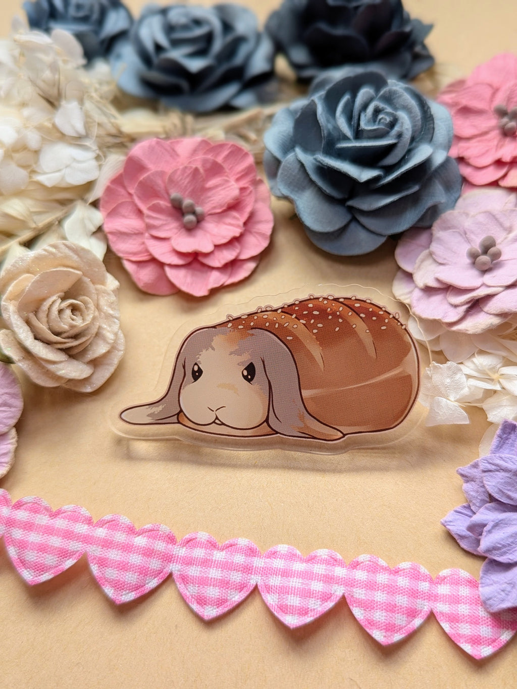Bunny Loaf Pin LARGE!