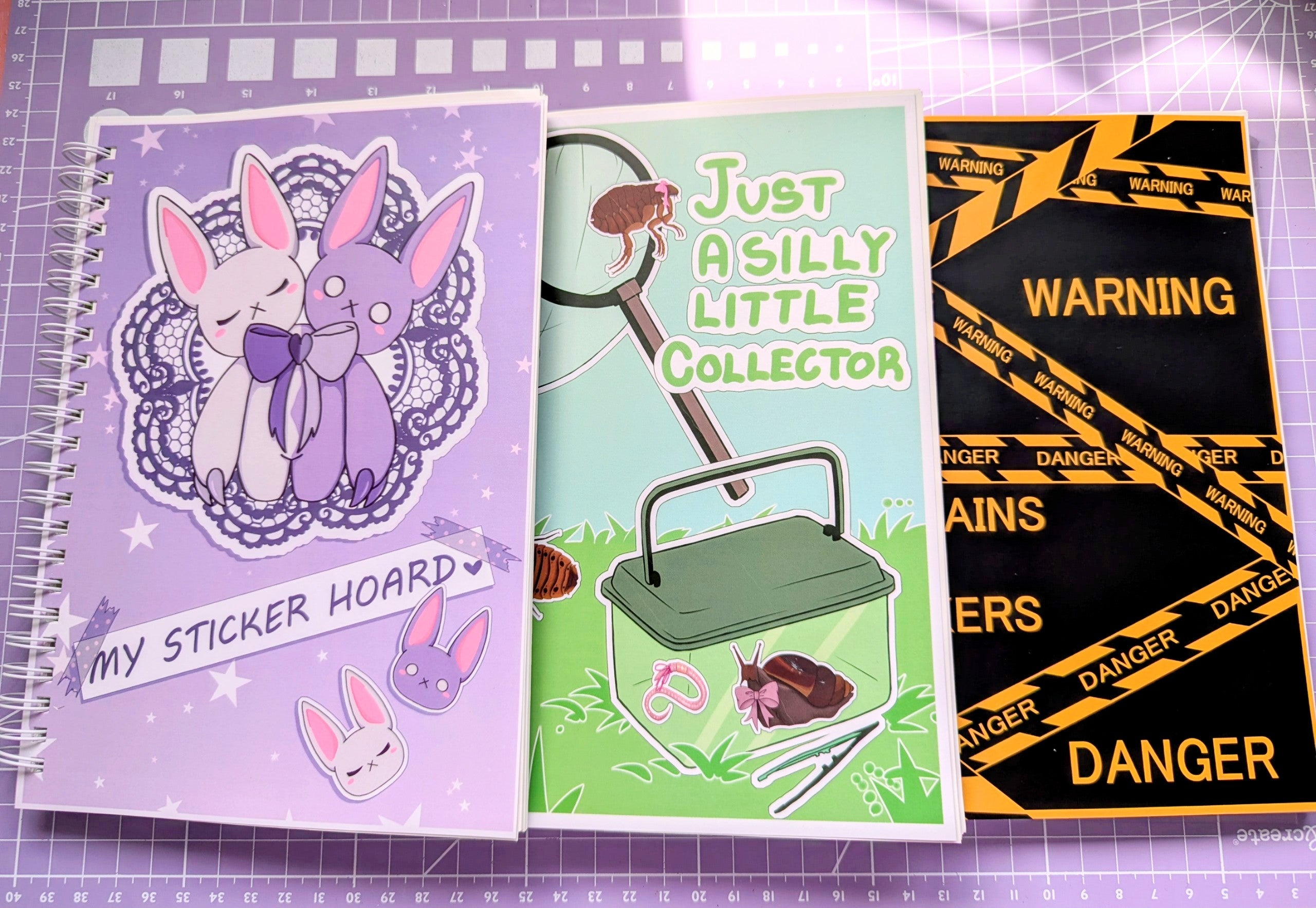 Collect Them All! Reusable Sticker Collecting Book