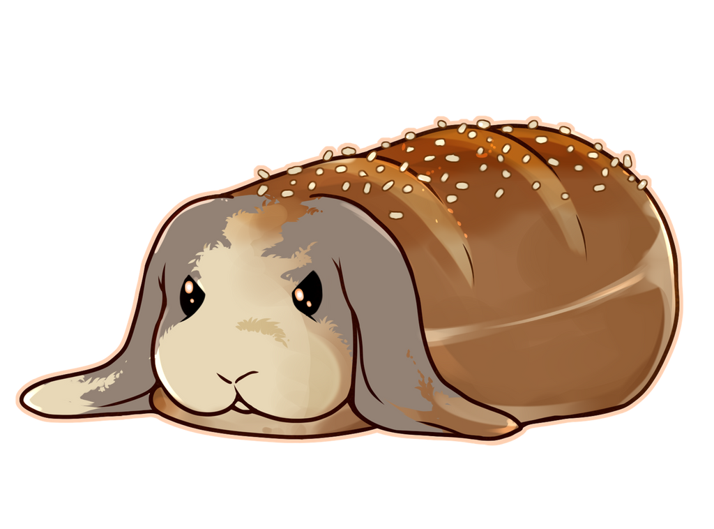 Bunny Loaf Keychain SMALL!