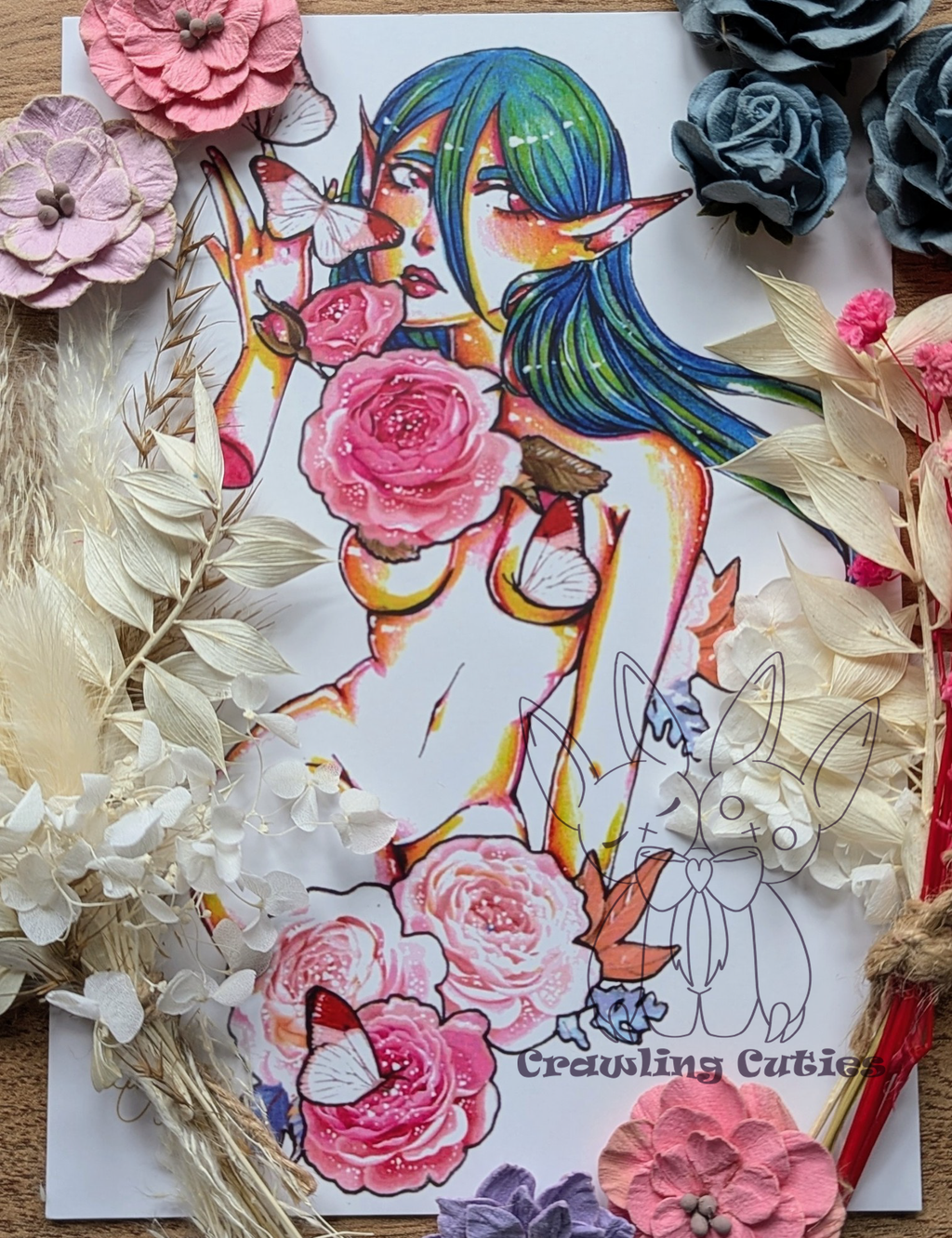 Butterflies - A5 print