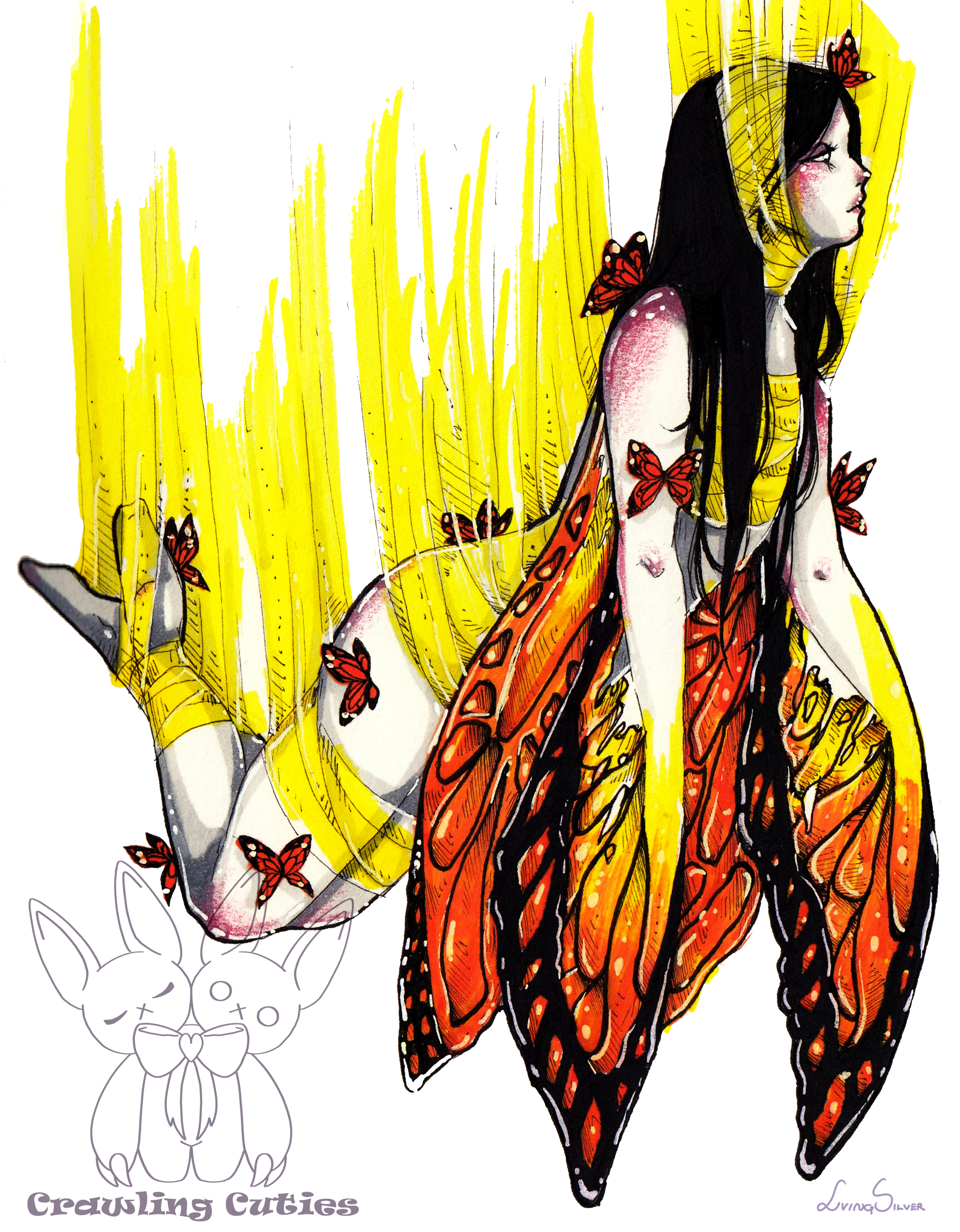 Flightless - A5 print