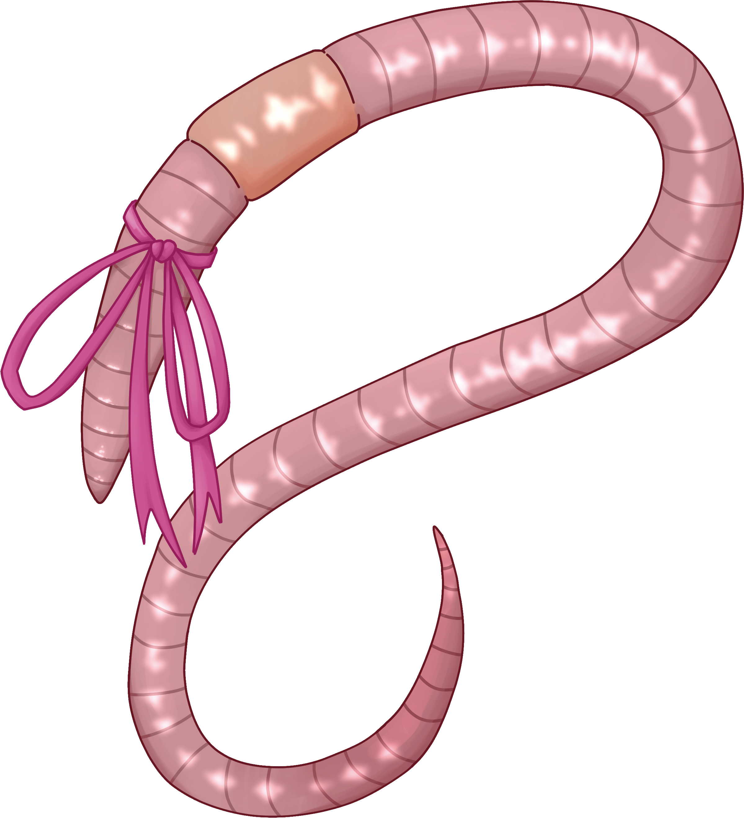 Bonita Worm Keychain SMALL!