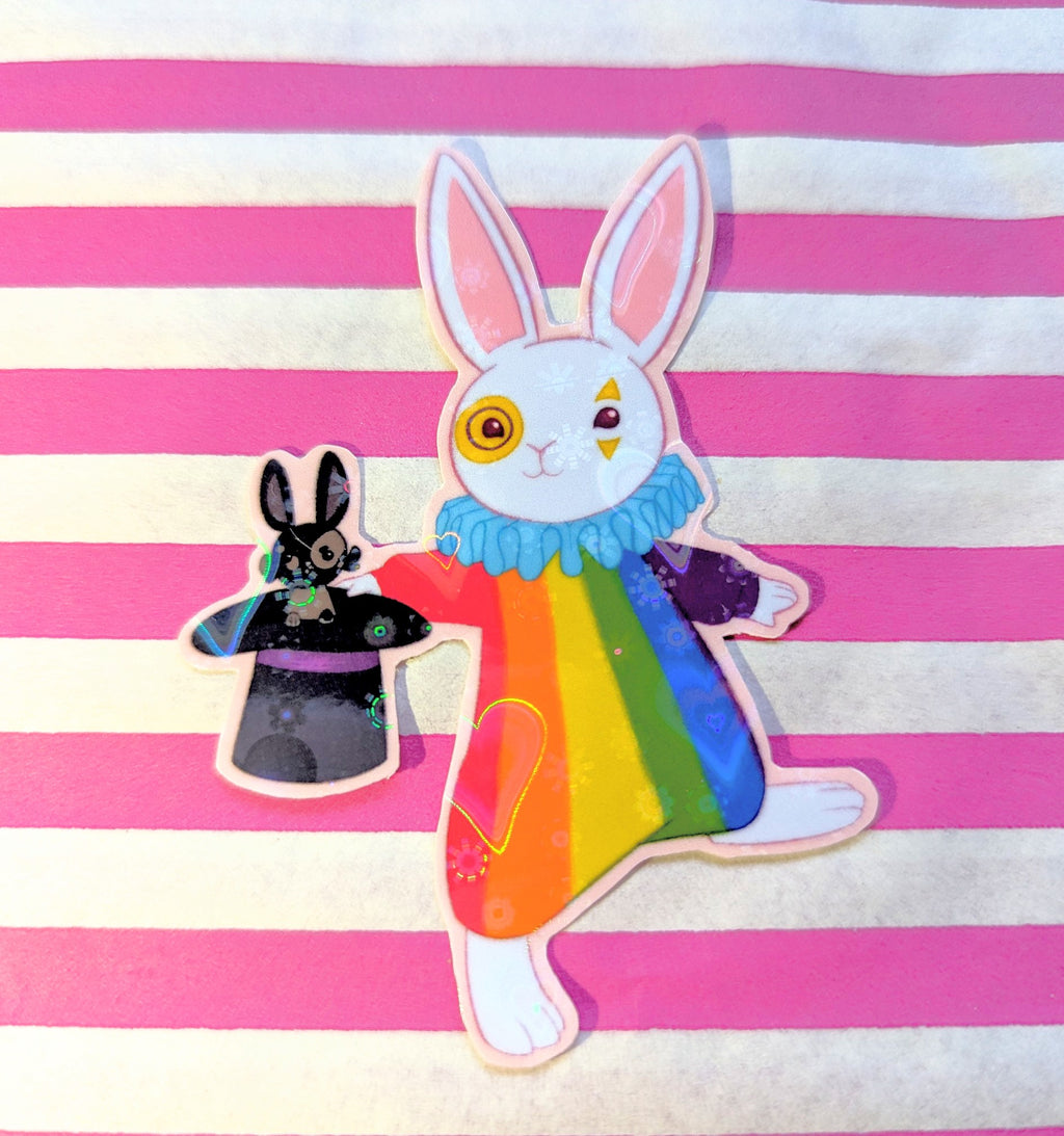 Pride! Clown Collection Vinyl Stickers HOLO