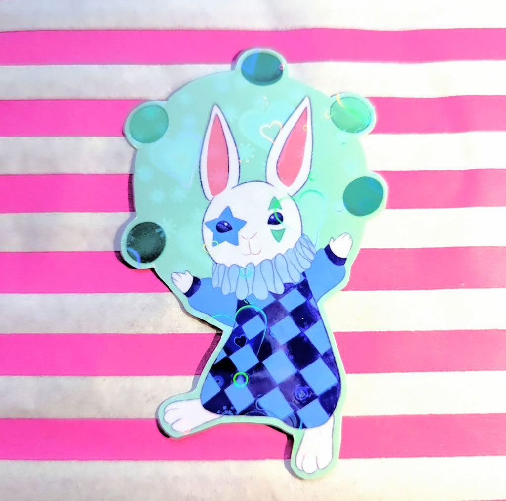 Pride! Clown Collection Vinyl Stickers HOLO