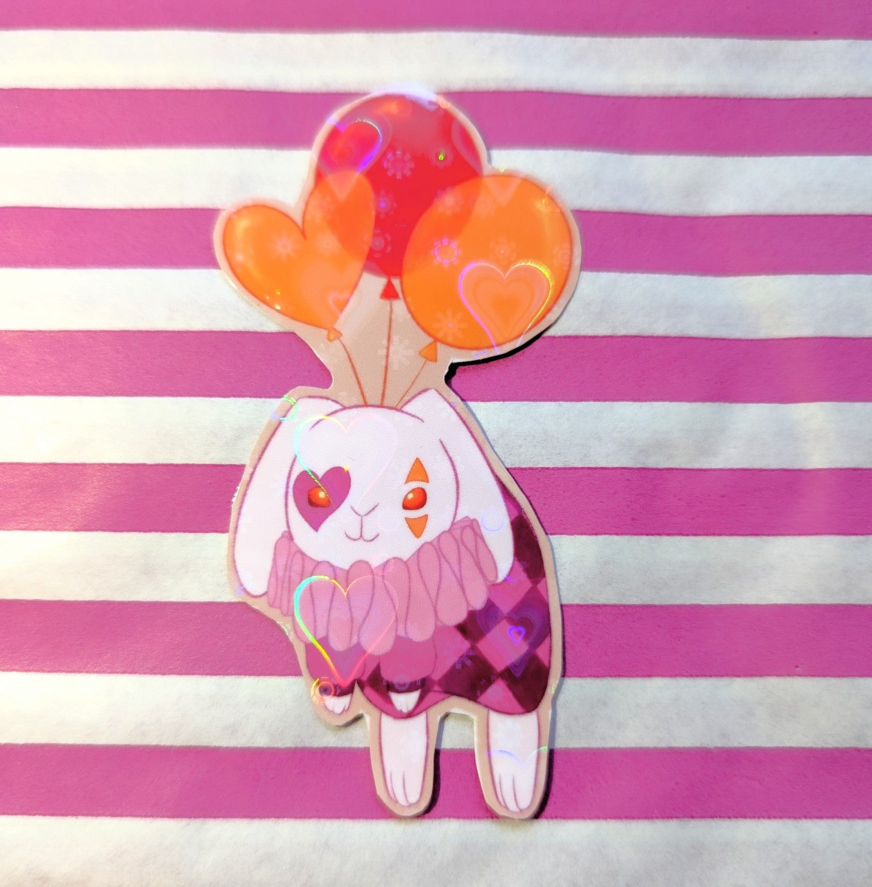 Pride! Clown Collection Vinyl Stickers HOLO