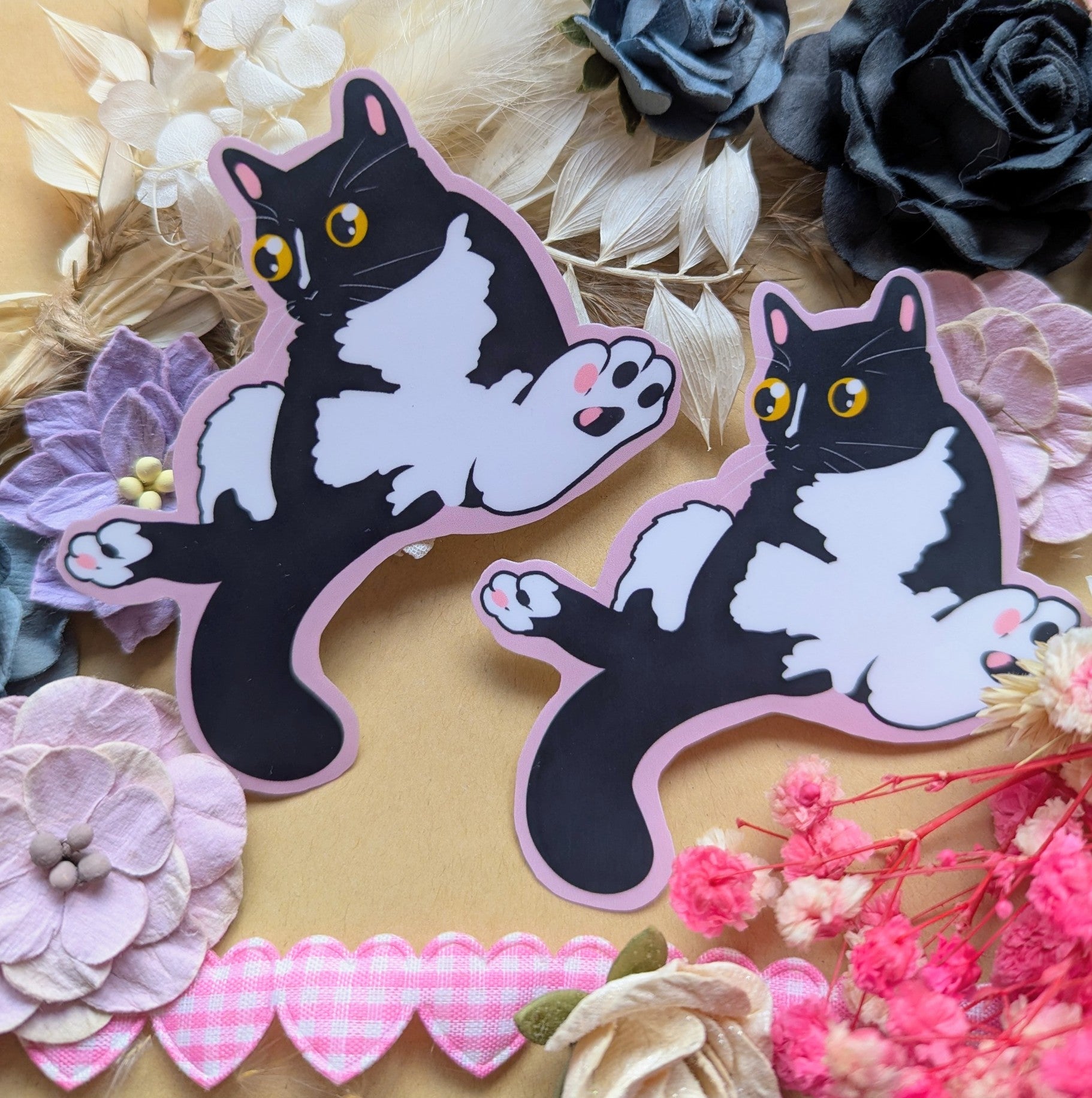 Sitting Cat Vinyl Sticker